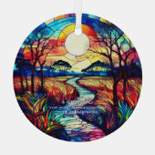 Activiteiten in de omgeving van Christmas Decor Ev Glas Ornament (Achterkant)