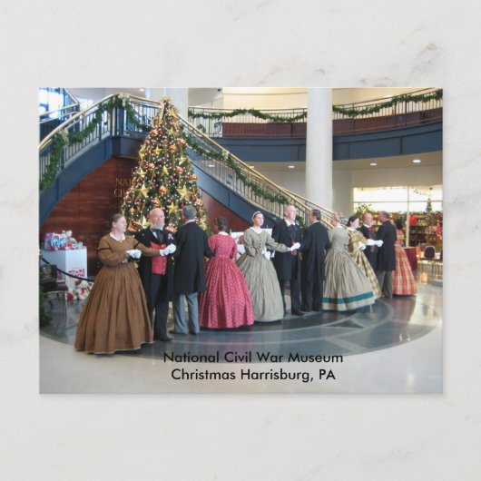 Activiteiten in de omgeving van Christmas Harrisbu Feestdagenkaart (Voorkant)