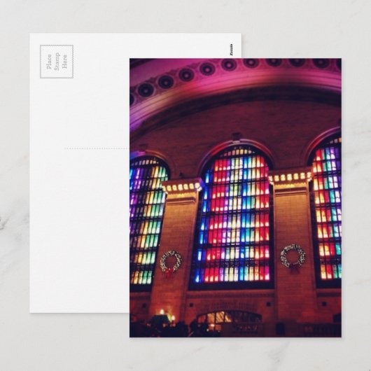 Activiteiten in de omgeving van Christmas Light Sh Feestdagenkaart (Voorkant / Achterkant)