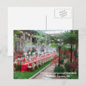 Activiteiten in de omgeving van Christmas Longwood Feestdagenkaart (Voorkant / Achterkant)