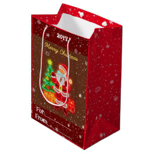 Activiteiten in de omgeving van Christmas Modern N Medium Cadeauzakje