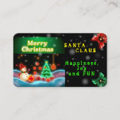 Activiteiten in de omgeving van Christmas Neon Hol Visitekaartje (Voorkant)