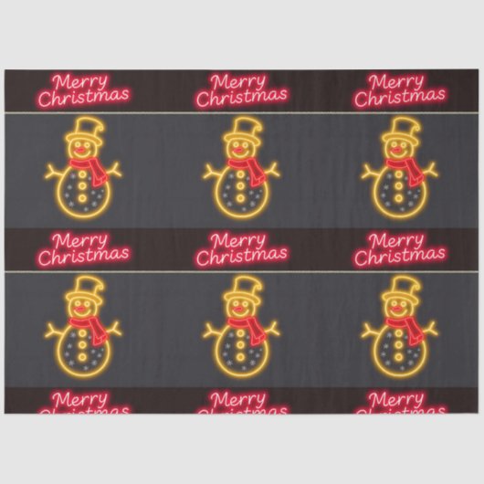 Activiteiten in de omgeving van Christmas Neon Mod Tissuepapier (Voorkant)