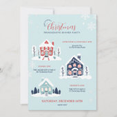 Activiteiten in de omgeving van Christmas Progress Kaart (Voorkant)