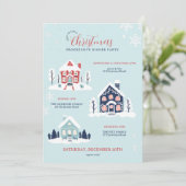 Activiteiten in de omgeving van Christmas Progress Kaart (Staand voorkant)