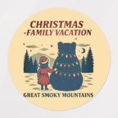 Activiteiten in de omgeving van Christmas Smoky Mo Labels (Design 2)