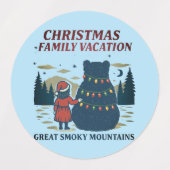 Activiteiten in de omgeving van Christmas Smoky Mo Labels (Design 1)