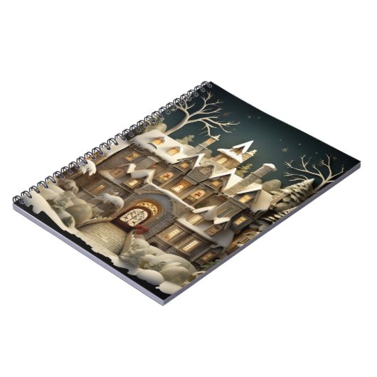 Activiteiten in de omgeving van Christmas Snowy Ma Notitieboek (Linkerzijde)