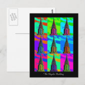 Activiteiten in de omgeving van Chrysler Building  Briefkaart (Voorkant / Achterkant)