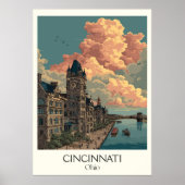 Activiteiten in de omgeving van Cincinnati Ohio Qu Poster (Voorkant)