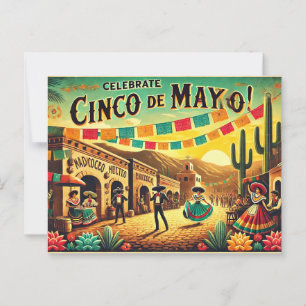 Activiteiten in de omgeving van Cinco de Mayo Briefkaart