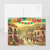 Activiteiten in de omgeving van Cinco de Mayo Briefkaart (Voorkant / Achterkant)