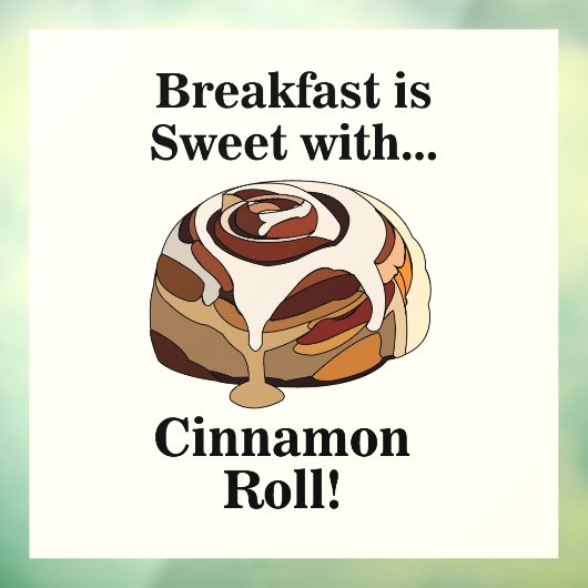 Activiteiten in de omgeving van Cinnamon Rolls Swe Raamsticker (Vel 3)