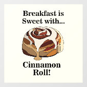 Activiteiten in de omgeving van Cinnamon Rolls Swe Raamsticker (Vel)