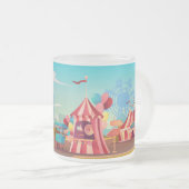 Activiteiten in de omgeving van Circus Pretpark Matglas Koffiemok (Voorkant rechts)