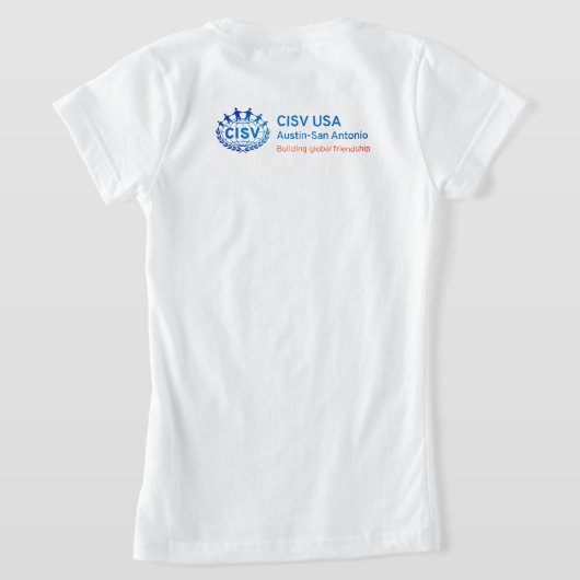 Activiteiten in de omgeving van CISV Austin Cowboy T-shirt (Laag Achter)