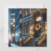 Activiteiten in de omgeving van City Downtown Brow Feestdagenkaart (Voorkant)