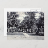 Activiteiten in de omgeving van City Hall Park, Pe Briefkaart (Voorkant / Achterkant)