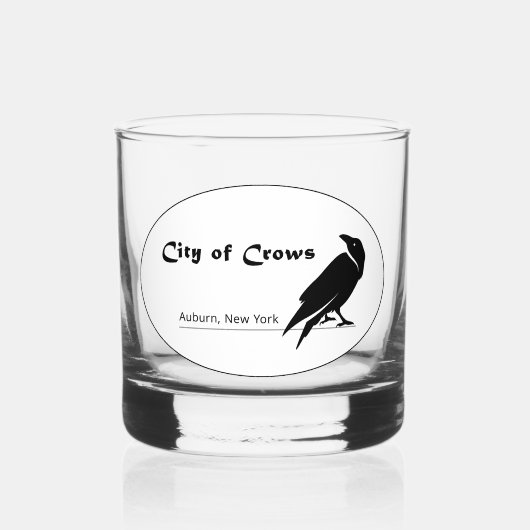 Activiteiten in de omgeving van City of Crows Logo Whisky Glas (Voorkant)