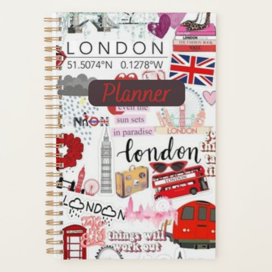 Activiteiten in de omgeving van City of London Chi Planner (Voorkant)
