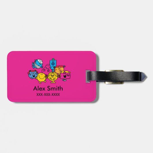 Activiteiten in de omgeving van Classic Mr. Mannen Bagagelabel (Achterkant horizontaal)