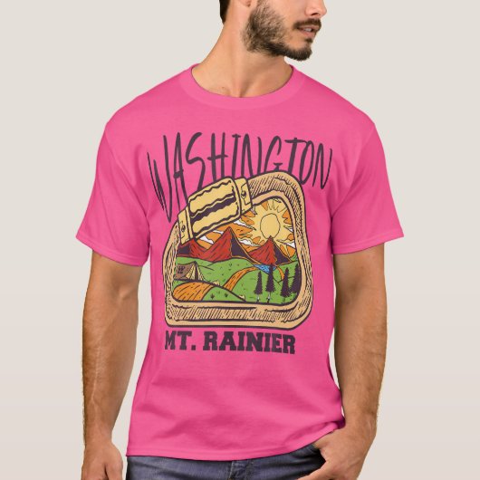 Activiteiten in de omgeving van Climber Washington T-shirt (Voorkant)