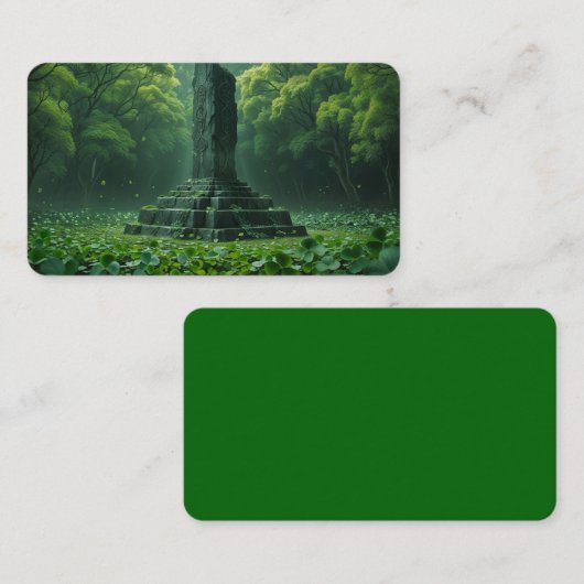 Activiteiten in de omgeving van Clover Green Field Visitekaartje (Voorkant / Achterkant)