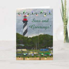 Activiteiten in de omgeving van Coast Christmas St Feestdagen Kaart