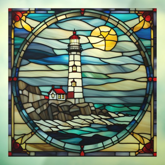 Activiteiten in de omgeving van Coast Lighthouse F Raamsticker (Vel 3)