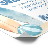 Activiteiten in de omgeving van Coastal Beach Baby Poster (Hoek)