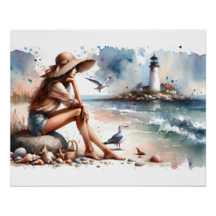Activiteiten in de omgeving van Coastal Beach Girl Perfect Poster