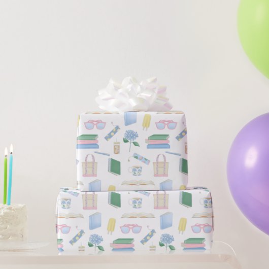 Activiteiten in de omgeving van Coastal Book Club  Cadeaupapier (Feestgeschenken)