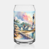 Activiteiten in de omgeving van Coastal Lighthouse Blikvorm Glas (Voorkant)