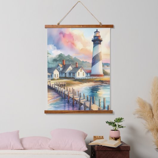 Activiteiten in de omgeving van Coastal Lighthouse Hangend Wandkleed (Slaapkamer)