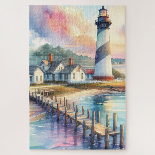 Activiteiten in de omgeving van Coastal Lighthouse Legpuzzel