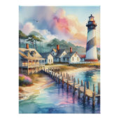 Activiteiten in de omgeving van Coastal Lighthouse Perfect Poster (Voorkant)