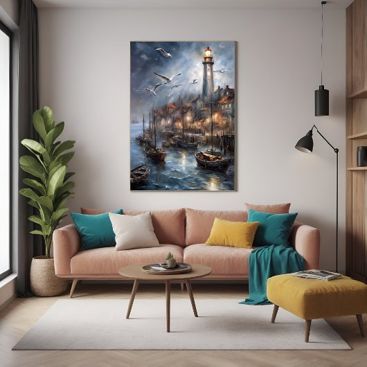 Activiteiten in de omgeving van Coastal Lighthouse Perfect Poster