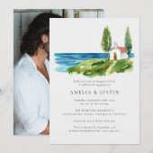 Activiteiten in de omgeving van Coastal Waterverf Kaart (Voorkant / Achterkant)