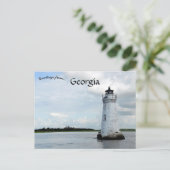 Activiteiten in de omgeving van Cockspur Island Li Briefkaart (Staand voorkant)