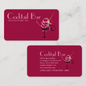 Activiteiten in de omgeving van Cocktail Bar Night Visitekaartje (Voorkant / Achterkant)