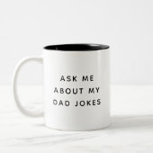 Activiteiten in de omgeving van Coffee & Dad Jokes Tweekleurige Koffiemok (Links)