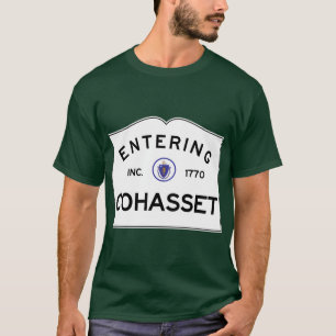 Activiteiten in de omgeving van Cohasset Massachus T-shirt