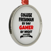 Activiteiten in de omgeving van College Freshman b Metalen Ornament (Rechts)