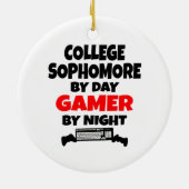 Activiteiten in de omgeving van College Sophomore Keramisch Ornament (Achterkant)