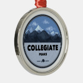 Activiteiten in de omgeving van Collegiate Peaks C Metalen Ornament (Rechts)