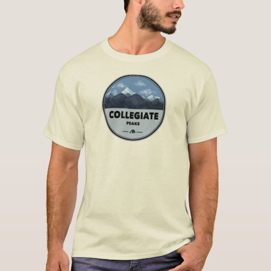 Activiteiten in de omgeving van Collegiate Peaks C T-shirt (Voorkant)