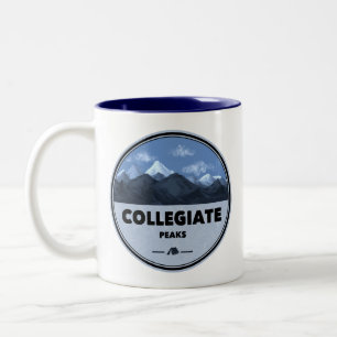 Activiteiten in de omgeving van Collegiate Peaks C Tweekleurige Koffiemok