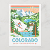 Activiteiten in de omgeving van Colorado Rocky Mou Briefkaart (Voorkant)