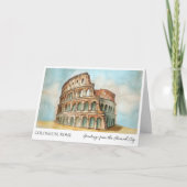 Activiteiten in de omgeving van Colosseum Rome Ita Kaart (Voorkant)