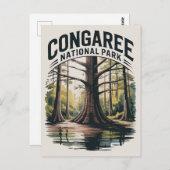 Activiteiten in de omgeving van Congaree National Briefkaart (Voorkant / Achterkant)